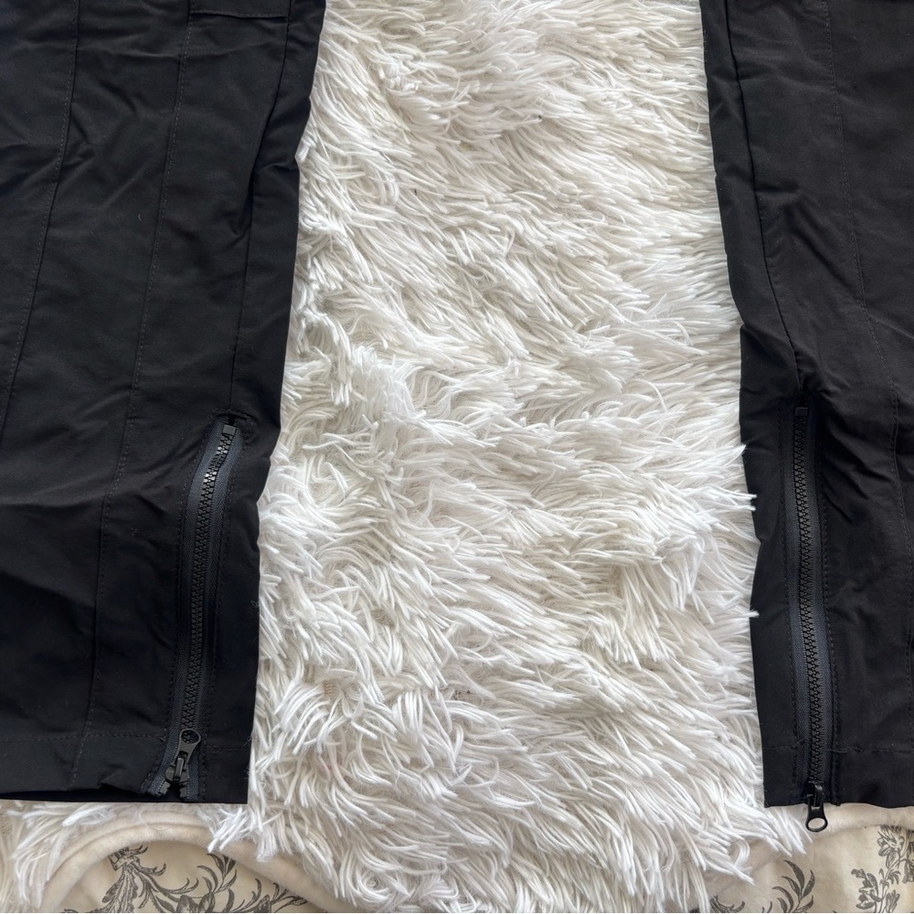 American Stitch Black Utility Cargo Pants D-Ring Zip Hem NWT Sz S - Picture 4 of 13